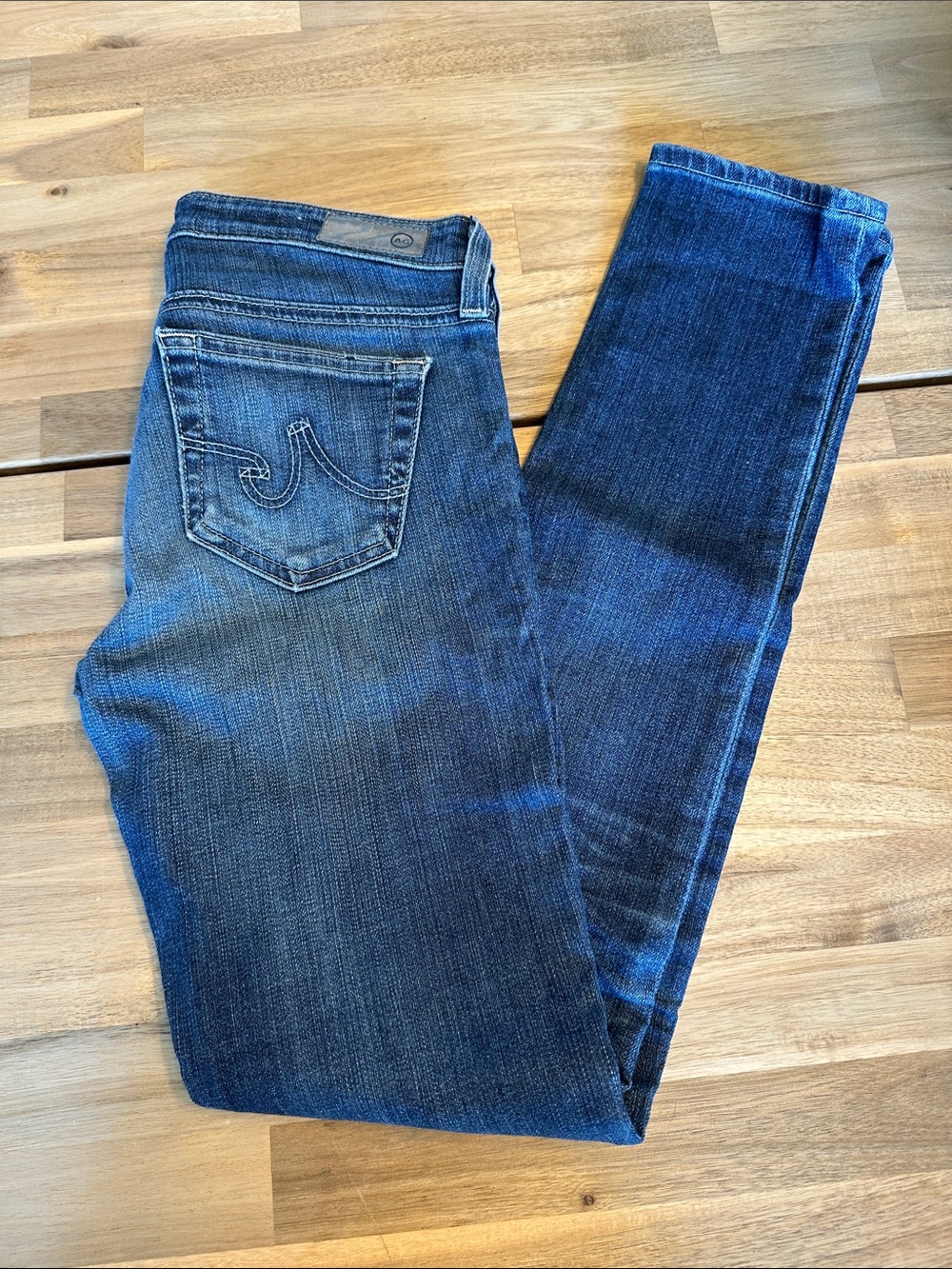 AG the Stilt Classic Women's Blue Denim Jeans